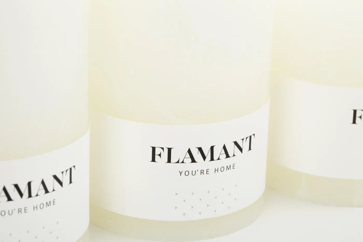 Bougies|Décoration<Flamant BETH, bougie, couleur , 7x11,5cm Blanc