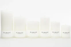 Bougies|Décoration<Flamant BETH, bougie, couleur , 9x11,5cm Blanc
