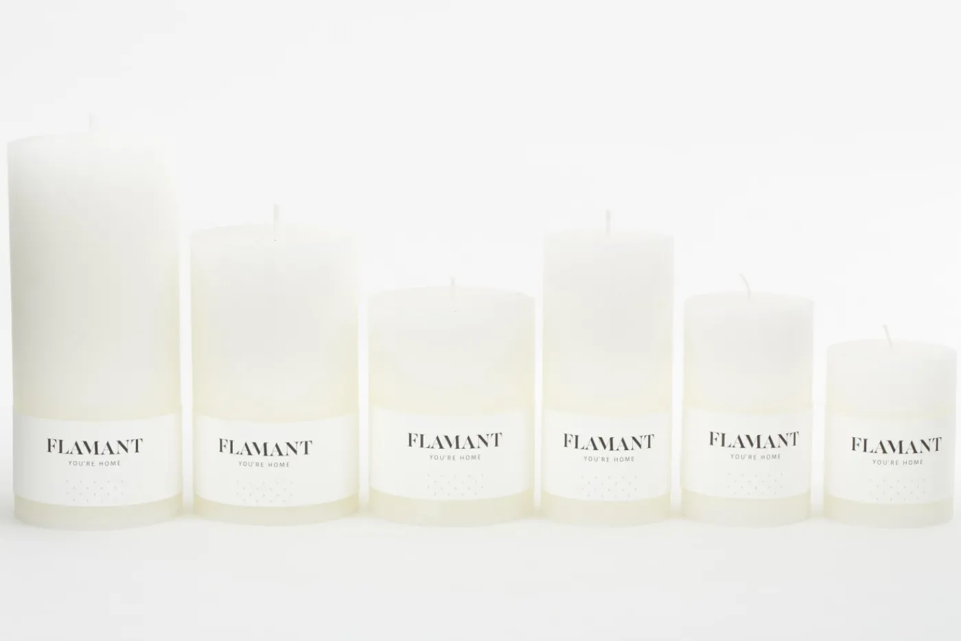 Bougies|Décoration<Flamant BETH, bougie, couleur , 9x11,5cm Blanc