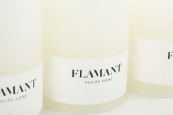 Bougies|Décoration<Flamant BETH, bougie, couleur , 9x20cm Blanc