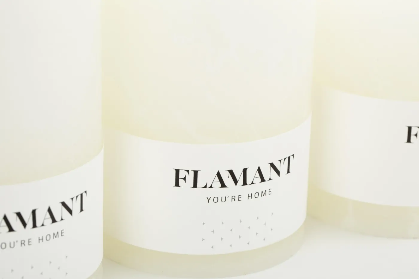 Bougies|Décoration<Flamant BETH, bougie, couleur , 9x20cm Blanc