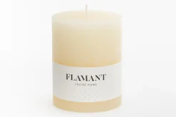 Bougies|Décoration<Flamant BETH, bougie, couleur cream, 9x11,5cm Blanccassé