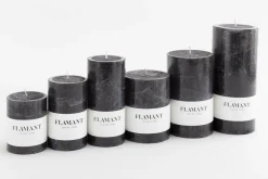 Bougies|Décoration<Flamant BETH, bougie, couleur , 7x9cm Noir