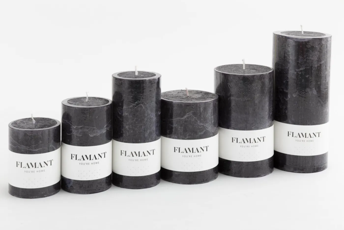 Bougies|Décoration<Flamant BETH, bougie, couleur , 7x9cm Noir