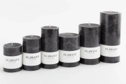 Bougies|Décoration<Flamant BETH, bougie, couleur , 9x11,5cm Noir