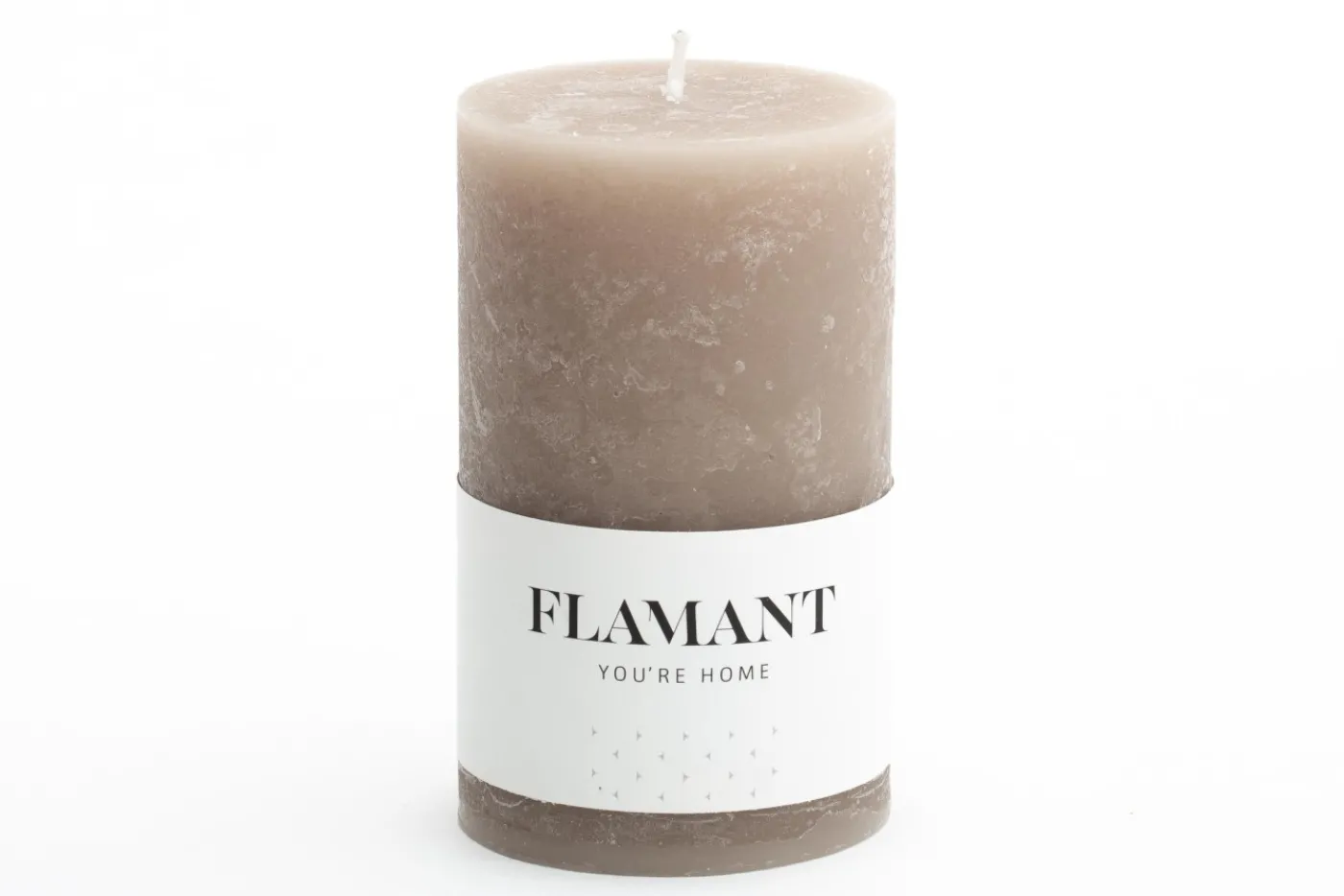 Bougies|Décoration<Flamant BETH, bougie, couleur taupe, 7x11,5cm Brun