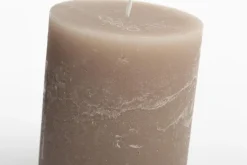 Bougies|Décoration<Flamant BETH, bougie, couleur taupe, 9x20cm Brun