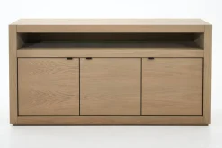 Armoires|Armoires<Flamant BJORN, buffet, chêne altéré, 3 portes, avec lumières LED dimmables