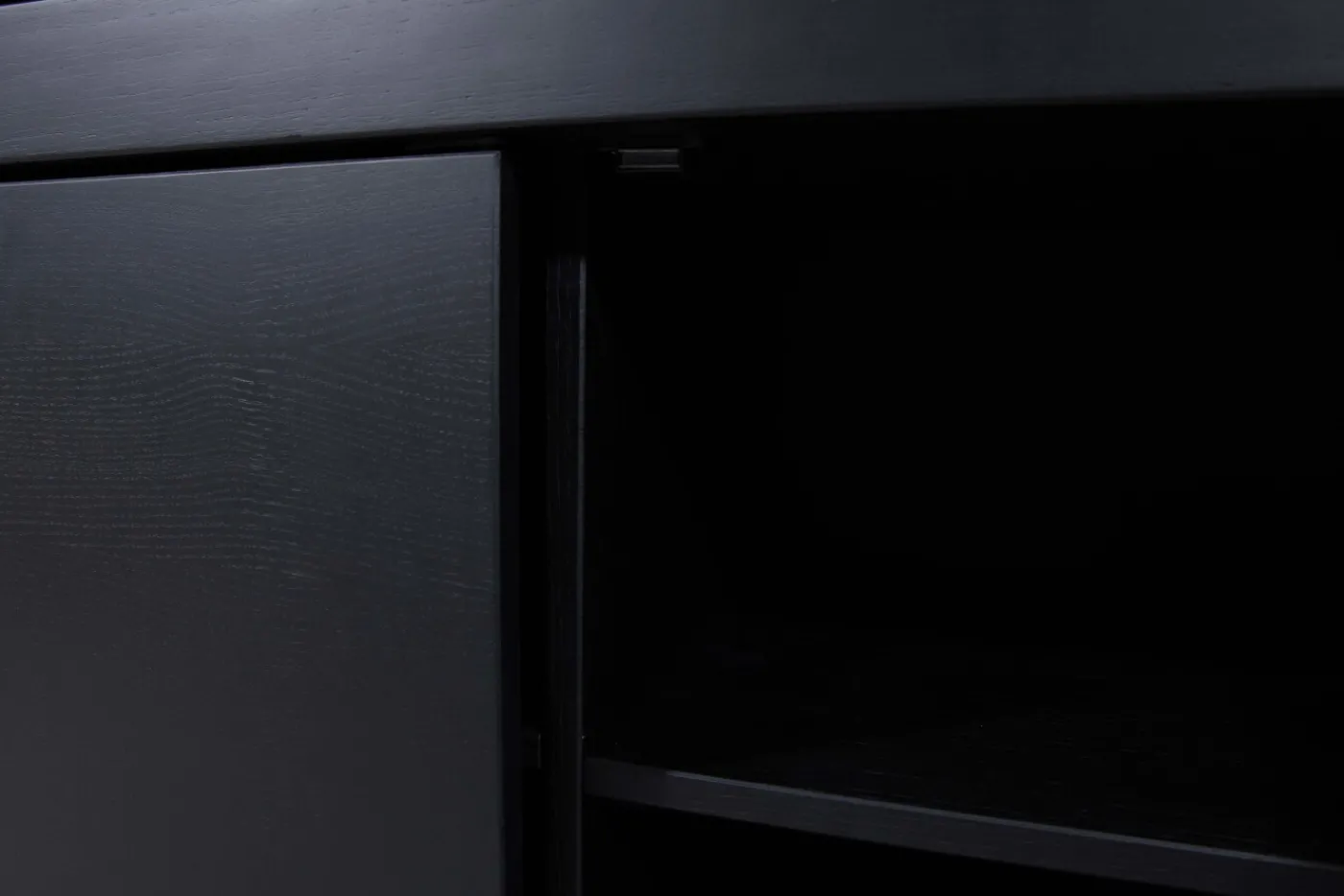 Armoires|Armoires<Flamant BJORN, buffet, , 3 portes, avec lumières LED dimmables Noir