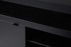 Armoires|Armoires<Flamant BJORN, buffet, , 3 portes, avec lumières LED dimmables Noir