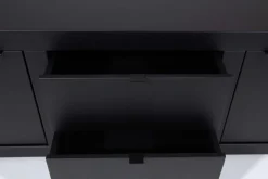 Placards|Armoires<Flamant BJORN, meuble TV, , 2 portes, 2 tiroirs Noir
