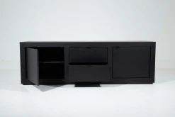 Placards|Armoires<Flamant BJORN, meuble TV, , 2 portes, 2 tiroirs Noir