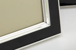 Cadres Photo|Cadres Photo<Flamant BLACK JACK, cadre photo, argenté avec émail , 20x25 Noir