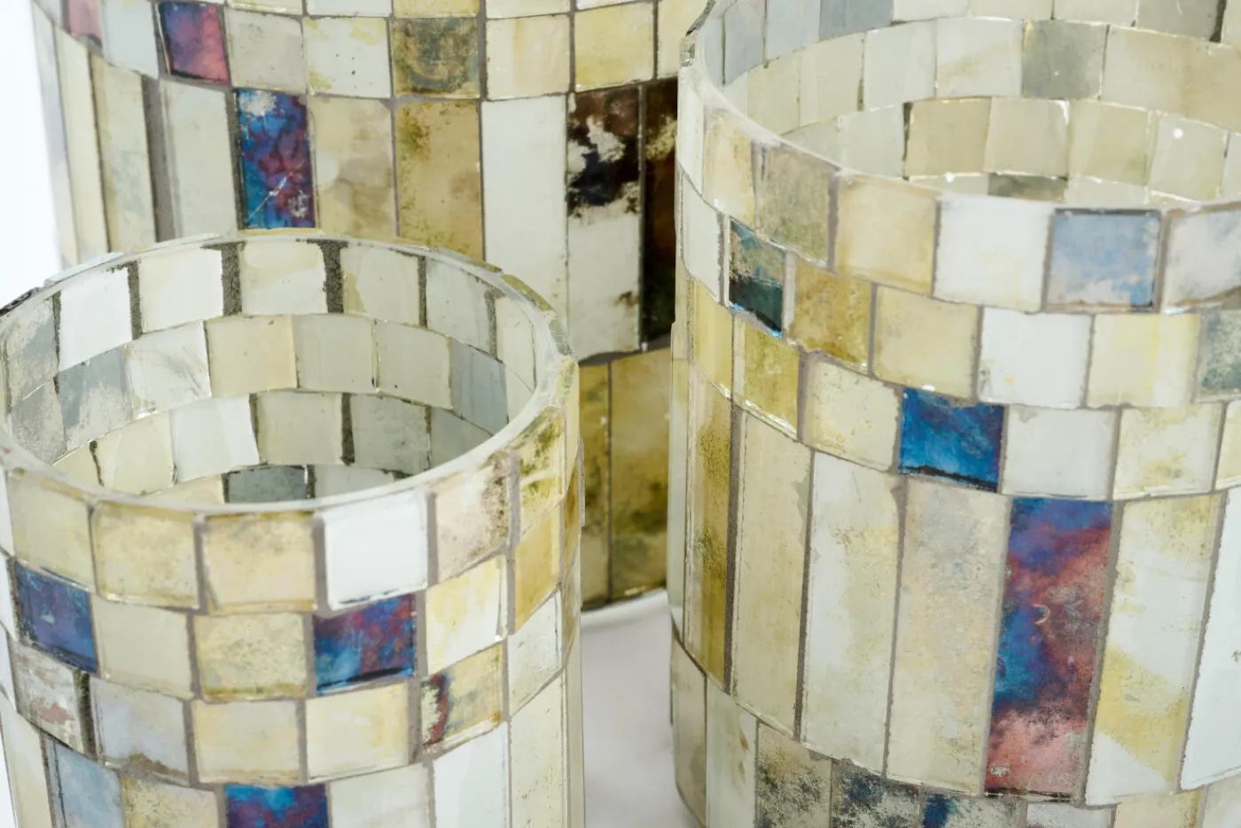 Porte Bougie, Chauffe-Plats Et Photophores|Porte Bougie, Chauffe-Plats Et Photophores<Flamant BLAKE, photophore, verre, S Gris