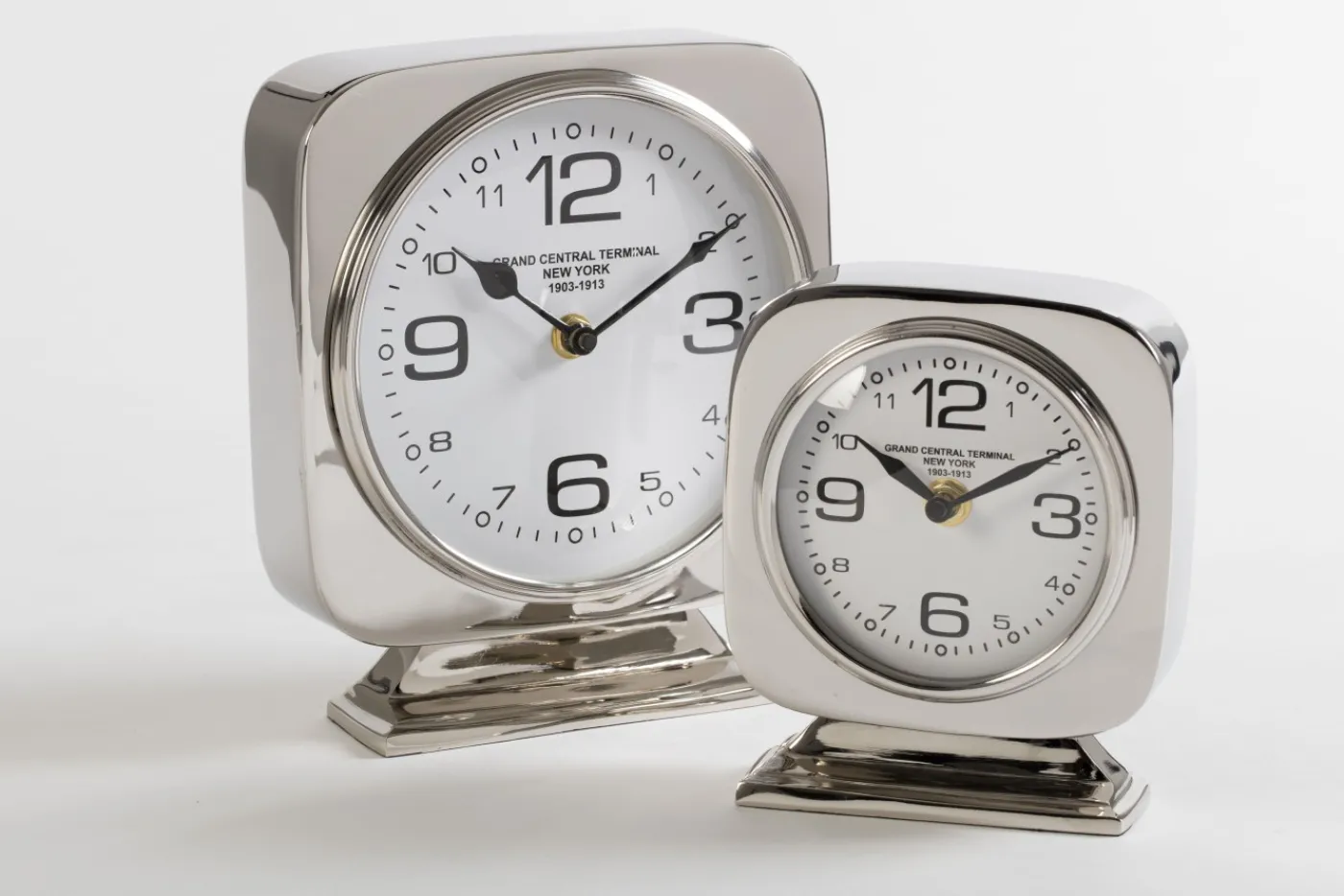 Horloges|Décoration<Flamant BONI, horloge Argent
