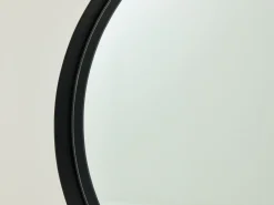 Miroirs|Décoration<Flamant BOWERY, miroir, rond, Noir