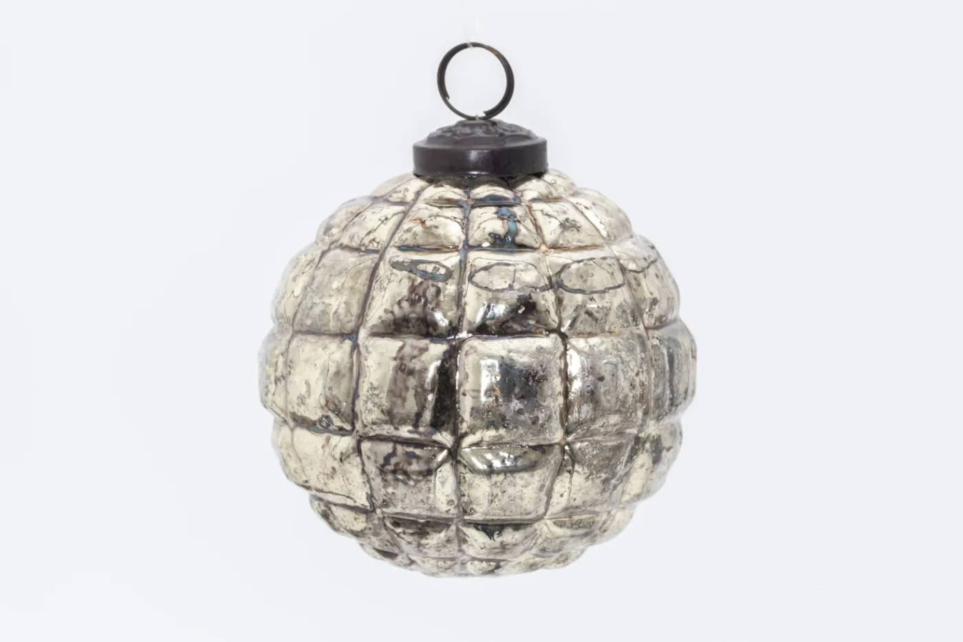 Boules De Noël|Boules De Noël<Flamant BOYAN, boule de Noël, Argent
