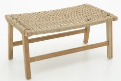 Banquettes|Fauteuils<Flamant BRENDON, pouf, tressé