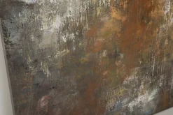 Art|Décoration<Flamant BRIANNA, peinture à l'huile Mixte