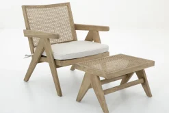 Poufs Et Bouts De Canapé|Sièges<Flamant BRUNO, banquette, chêne et roseau Mixte