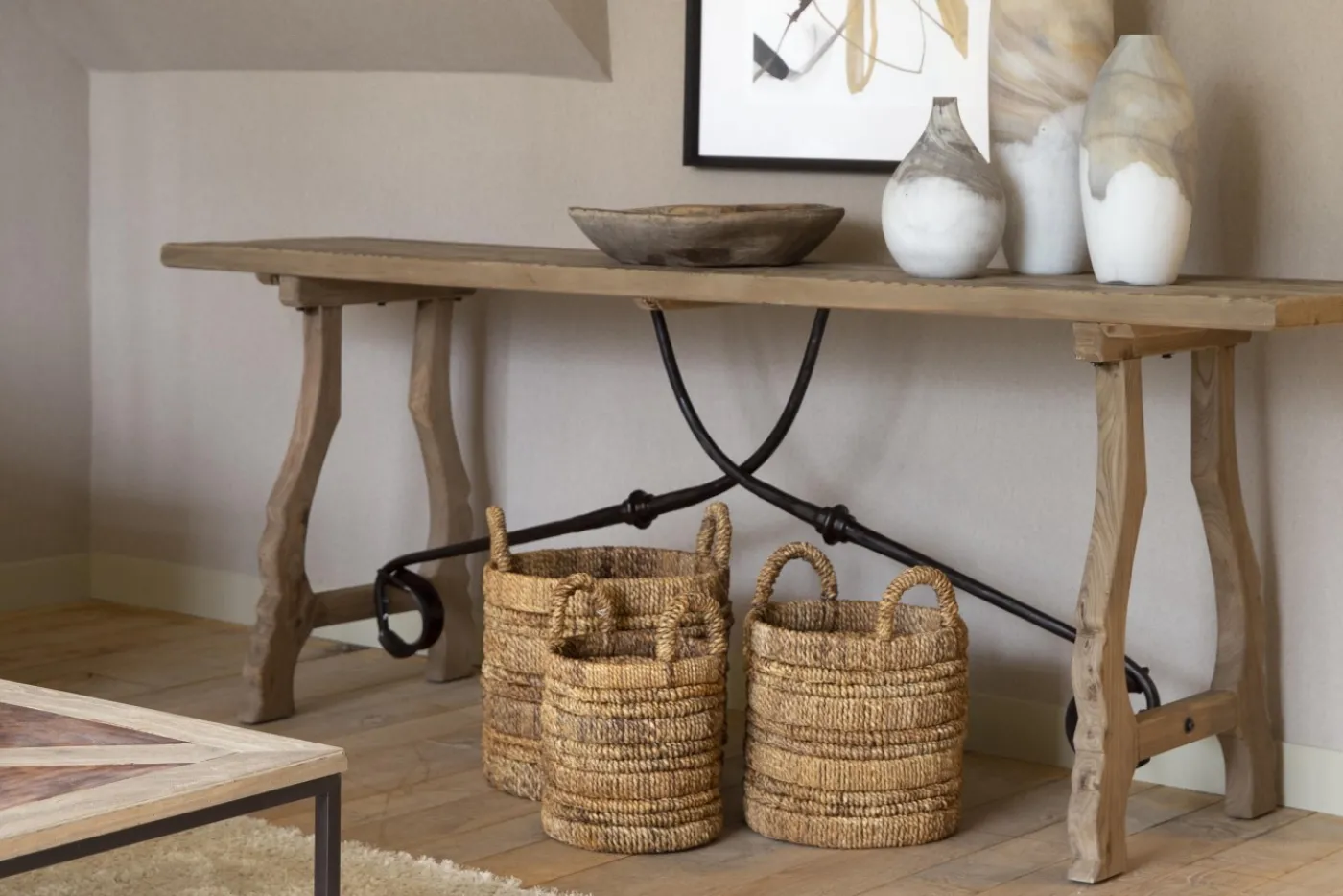 Tables D’Appoint & Consoles|Tables D’Appoint & Consoles<Flamant BRUTUS, table console, bois
