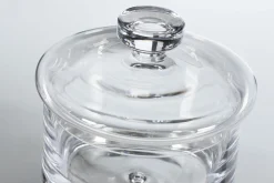 Bonbonnières|Bonbonnières<Flamant BUBBLE, bonbonnière, L, soufflée bouche Transparent