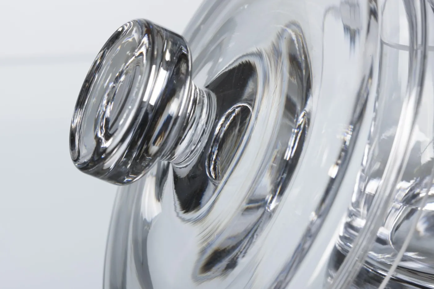 Bonbonnières|Bonbonnières<Flamant BUBBLE, bonbonnière, L, soufflée bouche Transparent
