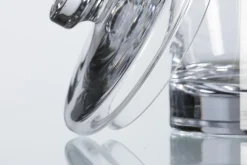 Bonbonnières|Bonbonnières<Flamant BUBBLE, bonbonnière, M, soufflée bouche Transparent