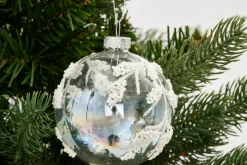 Boules De Noël|Boules De Noël<Flamant BUDDY, boule de Noël Transparent