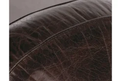 Fauteuils|Sièges<Flamant BURNHAM, fauteuil club, cuir, foncé Brun