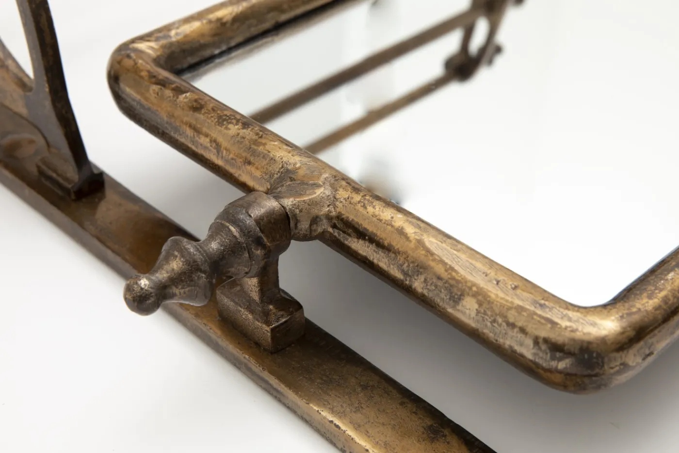Objets Usuels|Décoration<Flamant CAIT, porte-manteau, avec miroir Brun