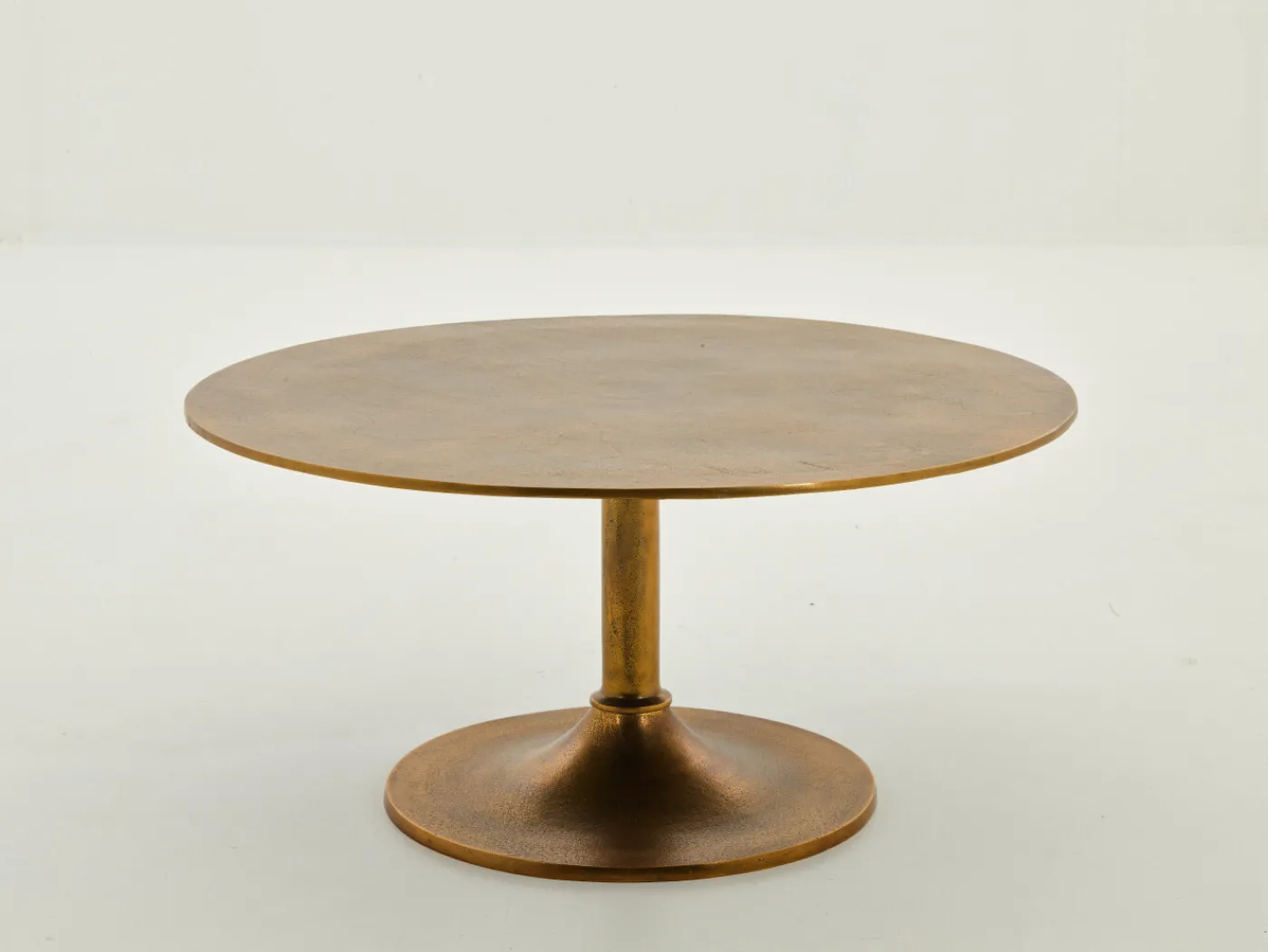 Tables De Salon|Tables De Salon<Flamant CALLISTO, table basse, métal, ronde, 91,5 cm Or
