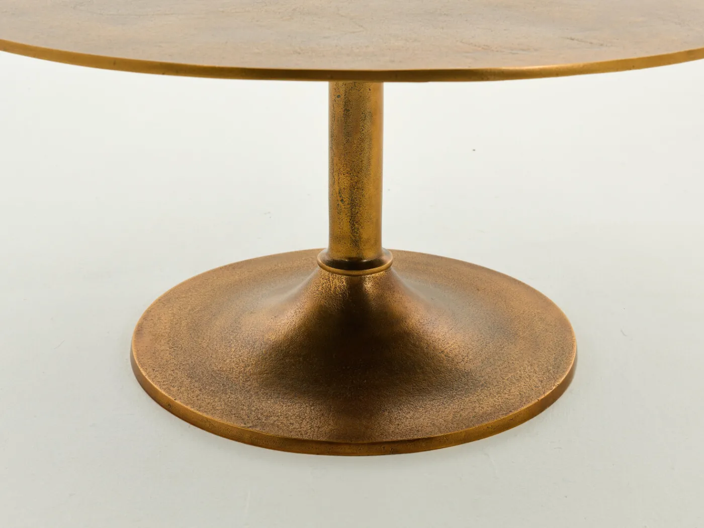 Tables De Salon|Tables De Salon<Flamant CALLISTO, table basse, métal, ronde, 91,5 cm Or
