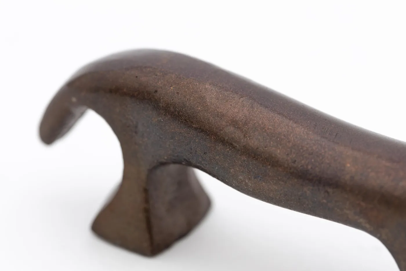 Statuettes Et Objets|Décoration<Flamant CALUM, chien, cuivre bronze, S Brun