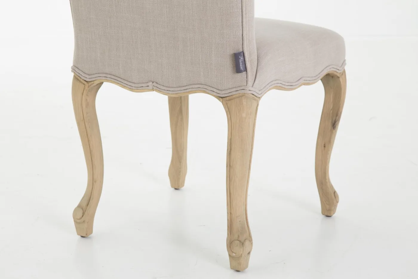 Chaises|Chaises<Flamant CANTELLE, chaise, bouleau, lin Gebrokenwit
