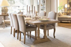 Chaises|Chaises<Flamant CANTELLE, chaise, bouleau, lin Gebrokenwit