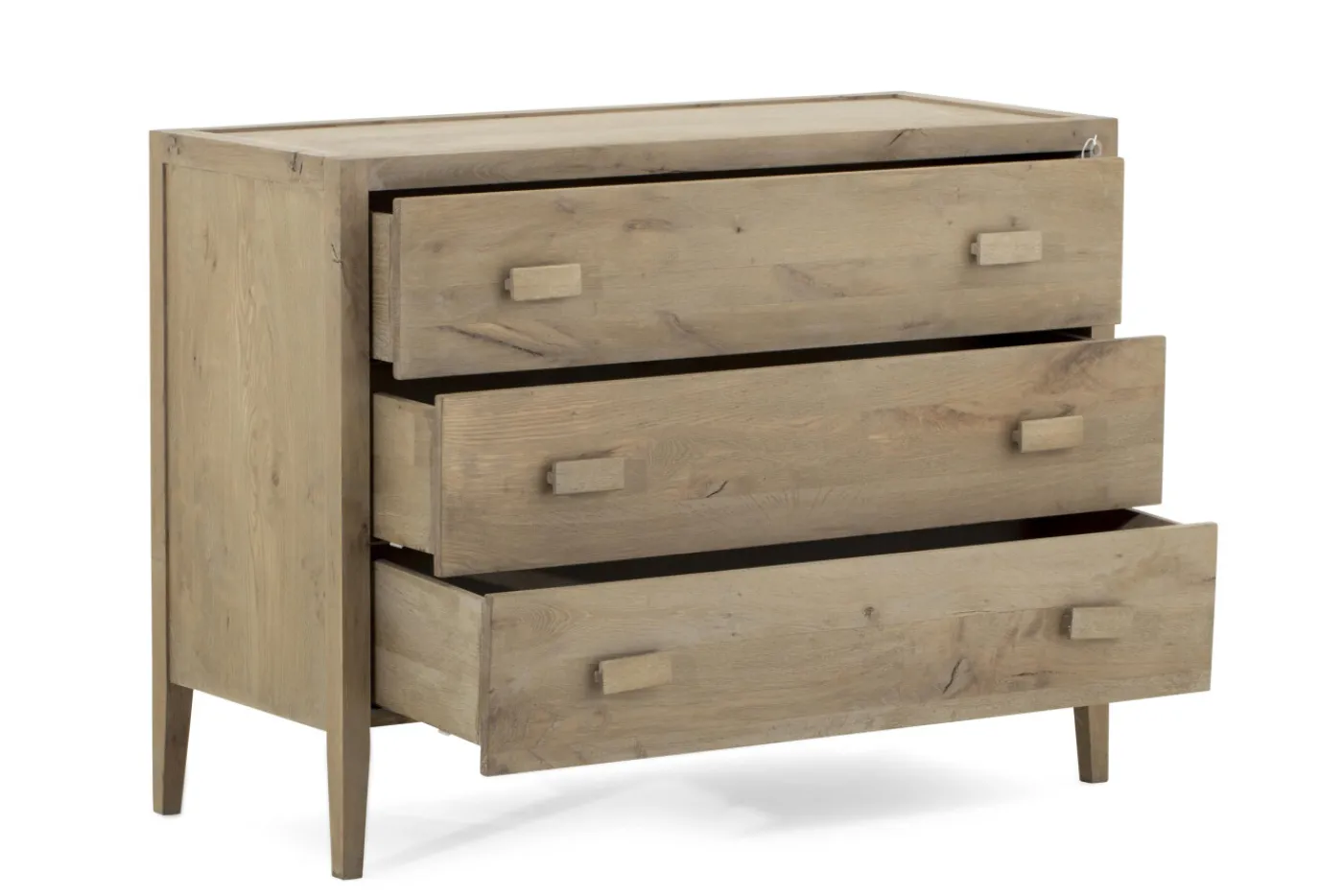 Commodes|Armoires<Flamant CAPE COD, commode, chêne altéré