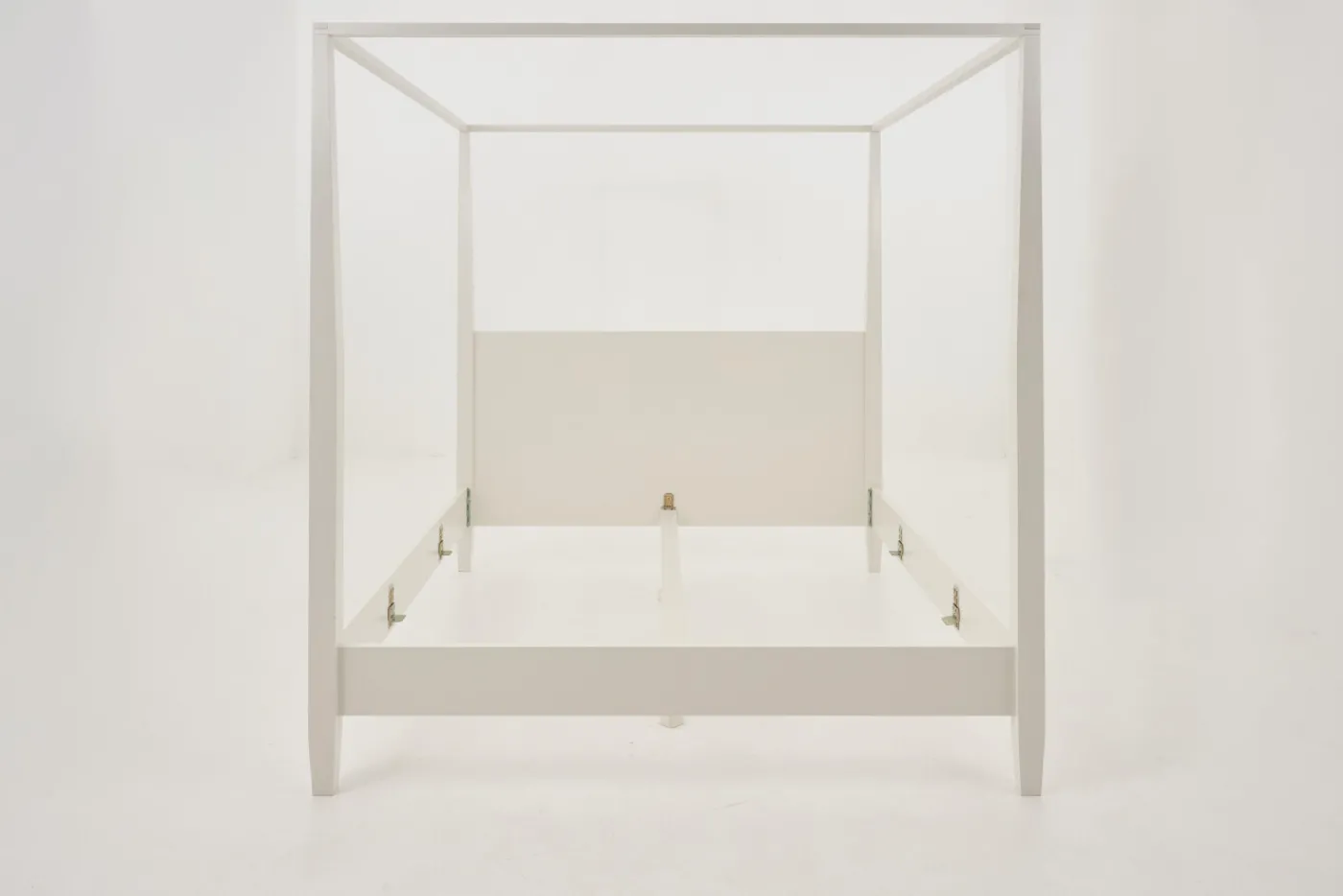 Lits|Lits<Flamant CAPE COD, lit à baldaquin, , 160 cm Blanc