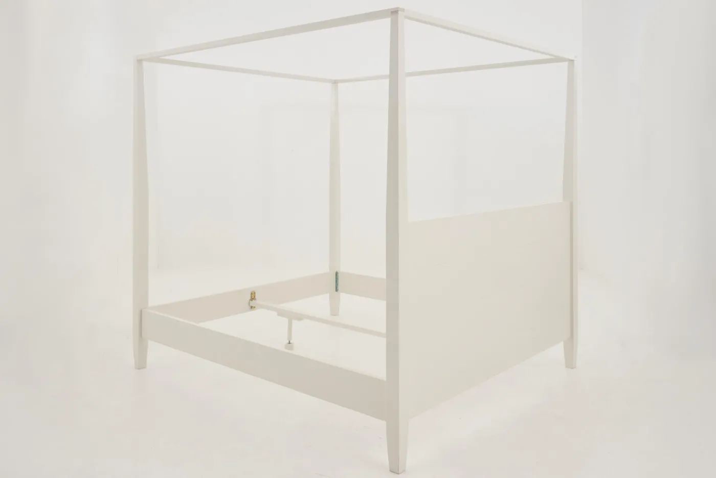 Lits|Lits<Flamant CAPE COD, lit à baldaquin, , 180 cm Blanc