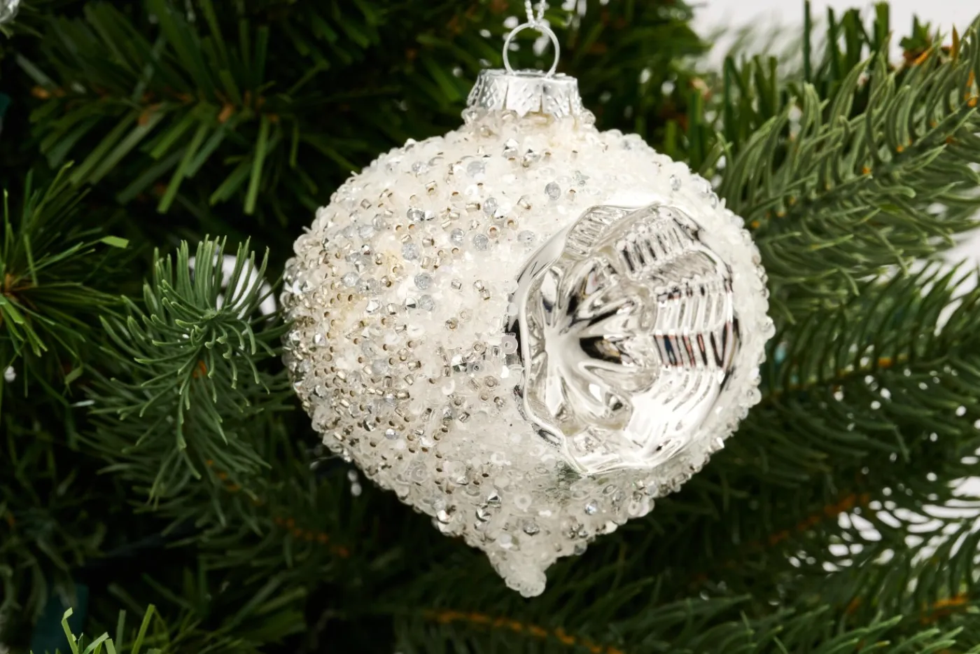 Boules De Noël|Boules De Noël<Flamant CAROLES, pendentif Noël, modèle 2 Argent