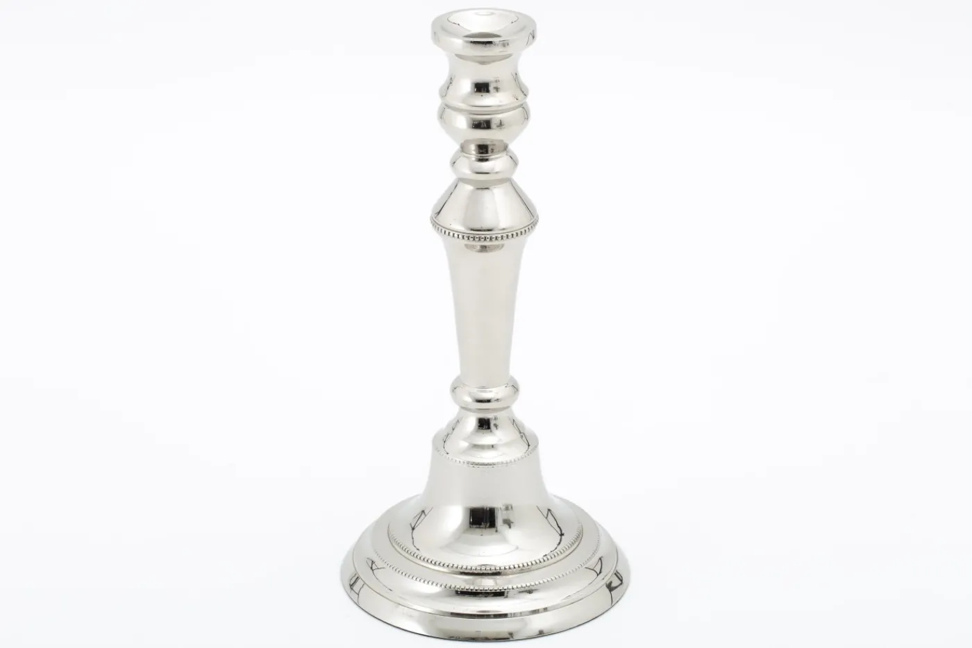 Chandeliers|Chandeliers<Flamant CAROLL, bougeoir, plaqué nickel Argent