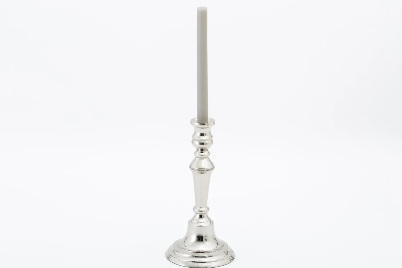 Chandeliers|Chandeliers<Flamant CAROLL, bougeoir, plaqué nickel Argent