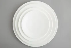 Assiettes, Plats Et Bols|Assiettes,Plats Et Bols<Flamant CATHY, assiette, porcelaine tendre, , 31cm Blanc
