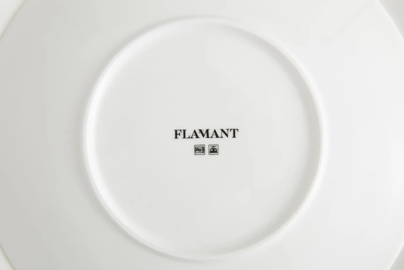 Assiettes, Plats Et Bols|Assiettes,Plats Et Bols<Flamant CATHY, assiette, porcelaine tendre, , 23cm Blanc