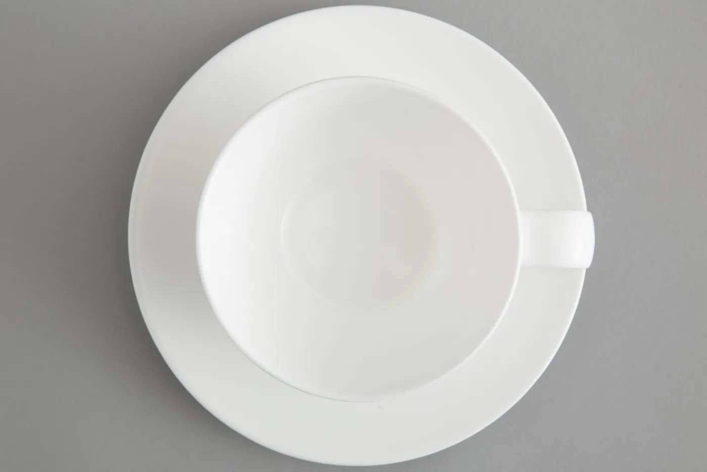 Assiettes, Plats Et Bols|Assiettes,Plats Et Bols<Flamant CATHY, tasse et soucoupe, porcelaine tendre, , 200ml Blanc