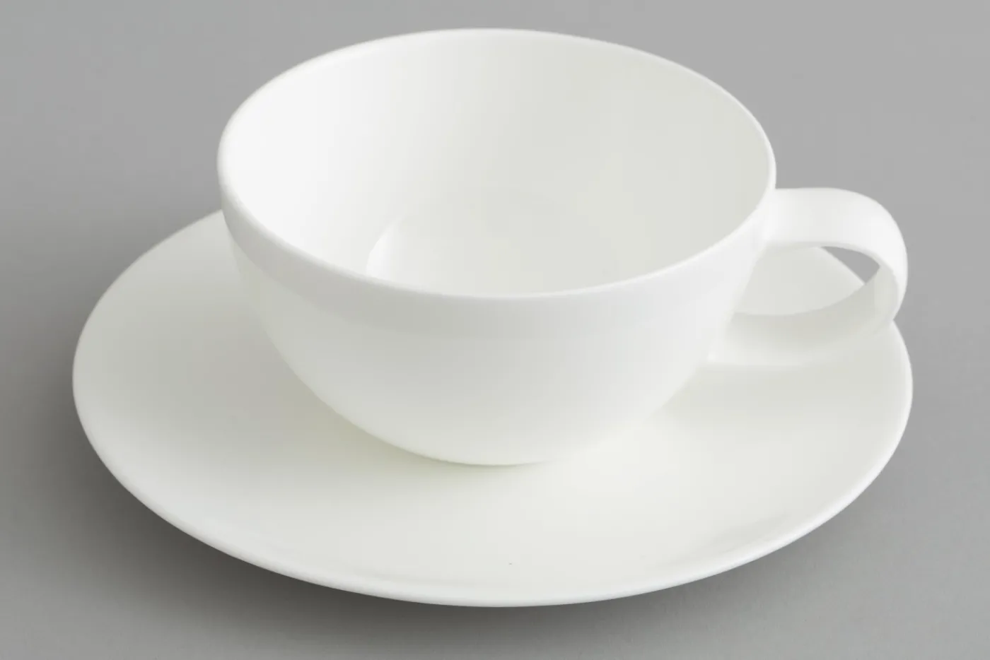 Assiettes, Plats Et Bols|Assiettes,Plats Et Bols<Flamant CATHY, tasse et soucoupe, porcelaine tendre, , 200ml Blanc