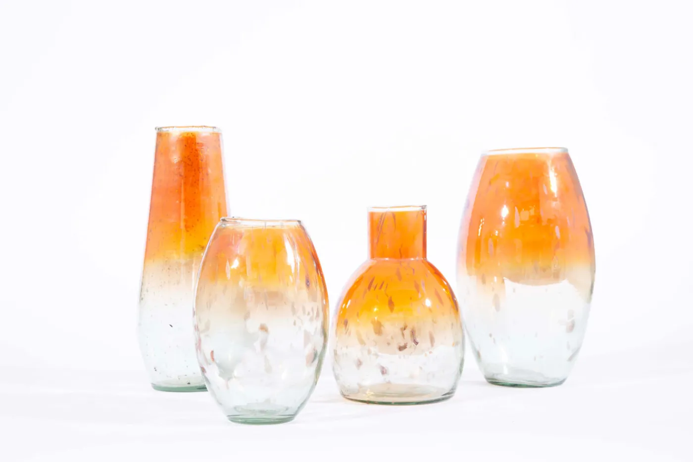 Pots Et Vases|Décoration<Flamant CESCO, vase, verre, modèle 2 Orange