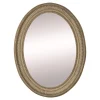 Miroirs|Décoration<Flamant CHANTY, miroir, oval, antiqué