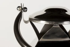 Lanternes|Décoration<Flamant CHARME, lanterne, acier et verre, XS Argent
