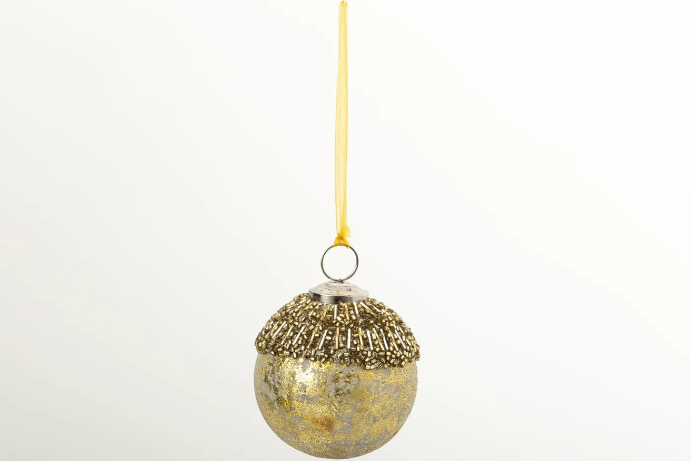 Boules De Noël|Boules De Noël<Flamant CHIKO, boule de Noël Or